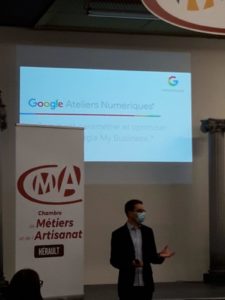 Ateliers Numériques Google à la CMA34