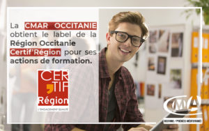 Lire la suite à propos de l’article La CMAR Occitanie obtient la certification Certif’Région