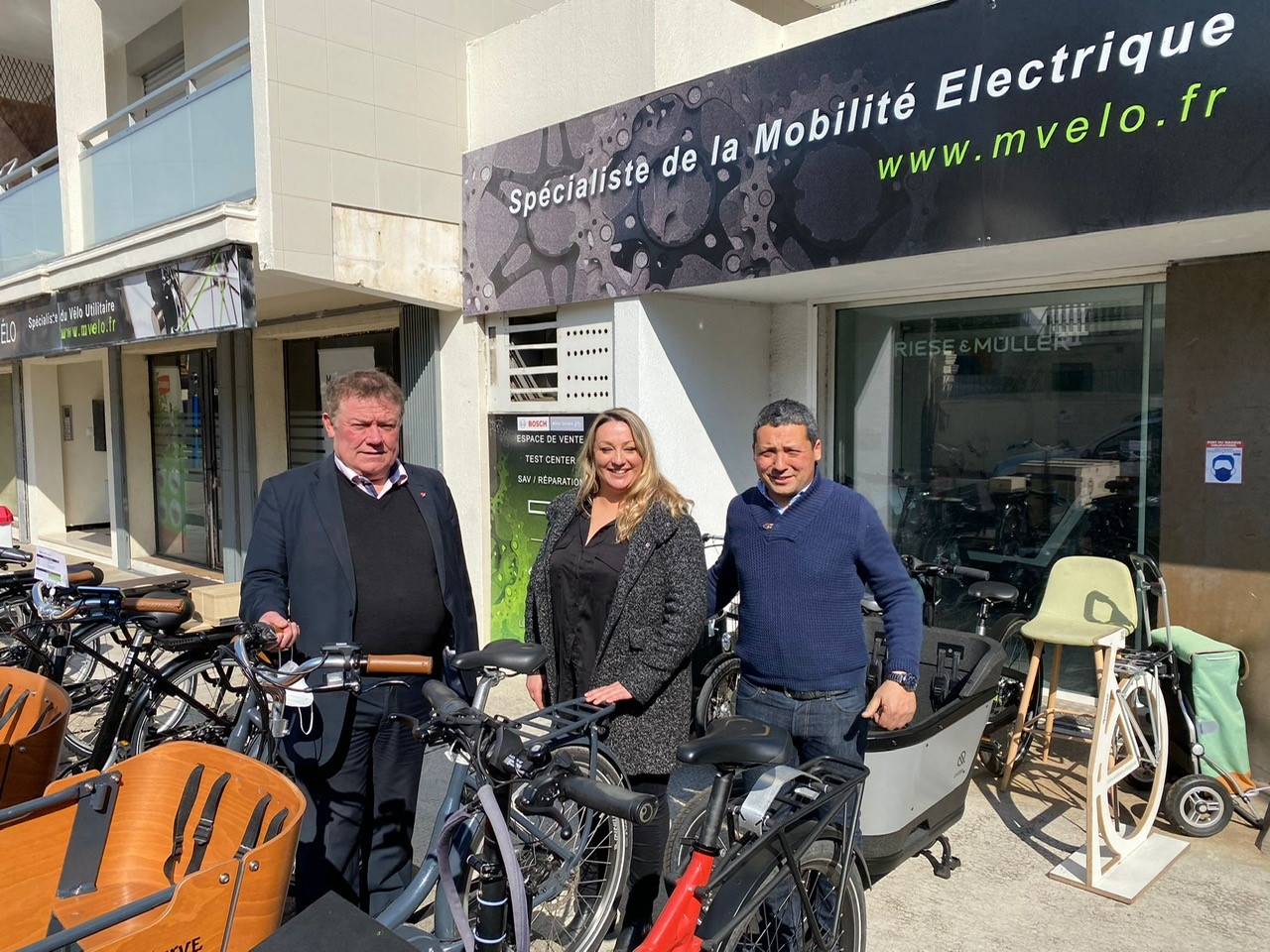 Christian POUJOL rencontre M’Vélo Montpellier – vélo cargo au service des artisans
