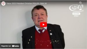 Vœux 2023 de Christian POUJOL – Président de la CMA 34 et Vice-Président de la CMA de Région Occitanie