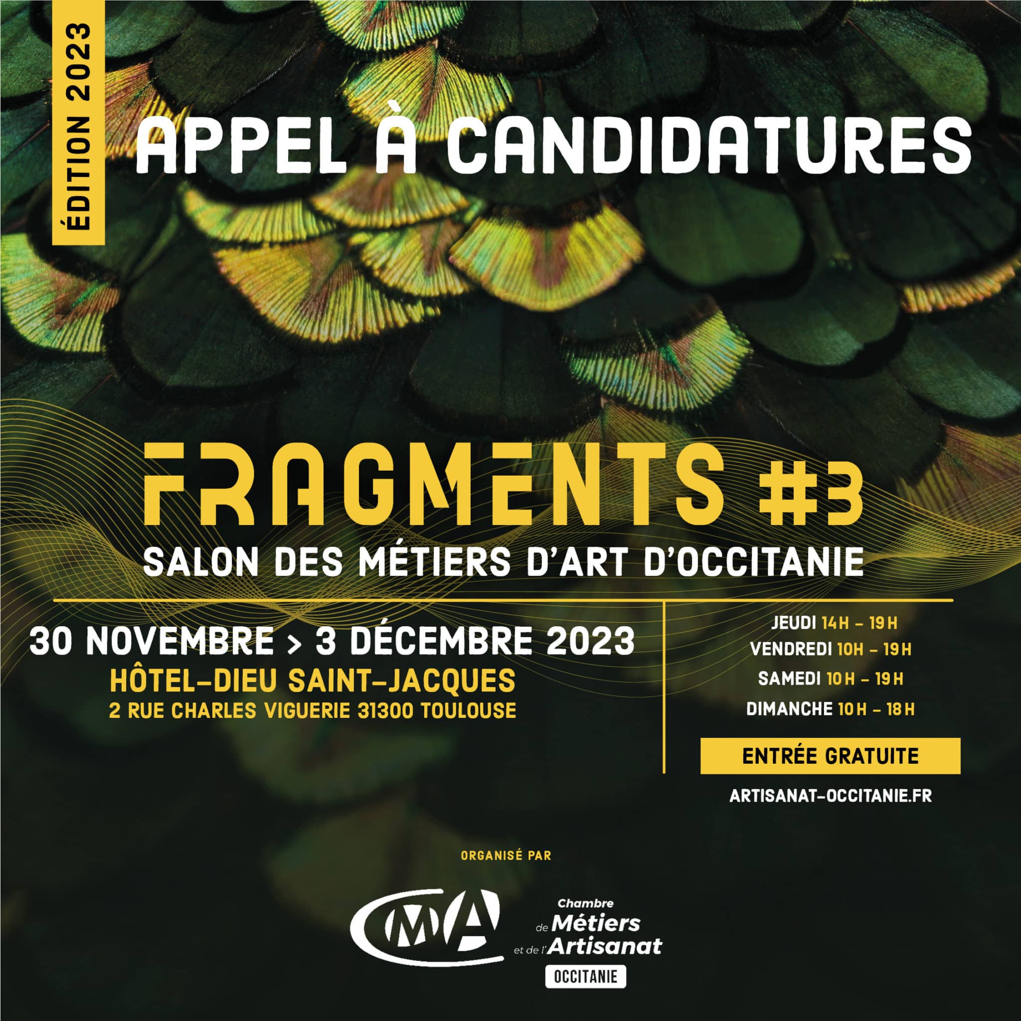 You are currently viewing Salon Fragments : L’Appel à candidatures est ouvert !