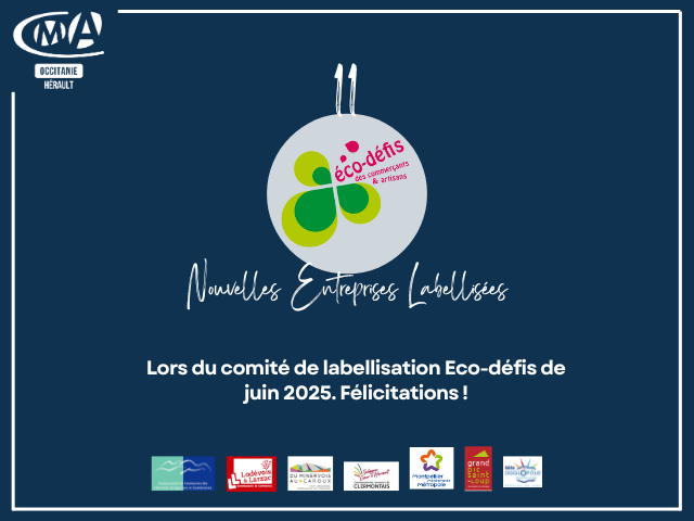 You are currently viewing 11 entreprises labellisées Eco-Défis en juin 2025 !