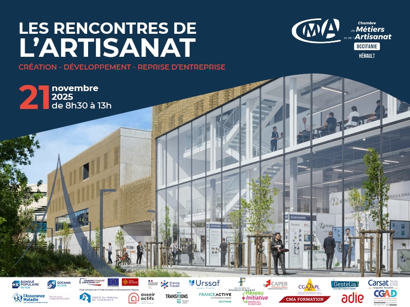 You are currently viewing Les Rencontres de l’Artisanat – Créateurs, repreneurs, chef d’entreprises