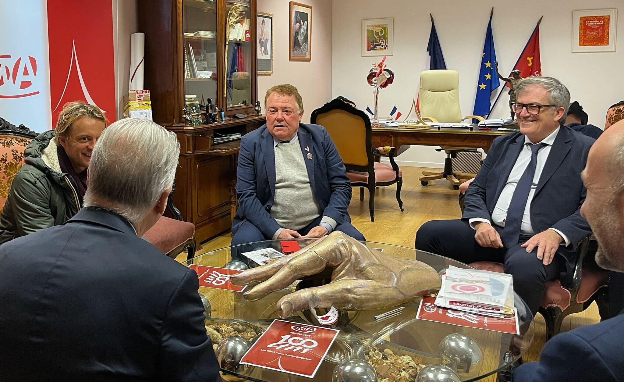 Lire la suite à propos de l’article Visite de l’U2P France à CMA Formation Montpellier